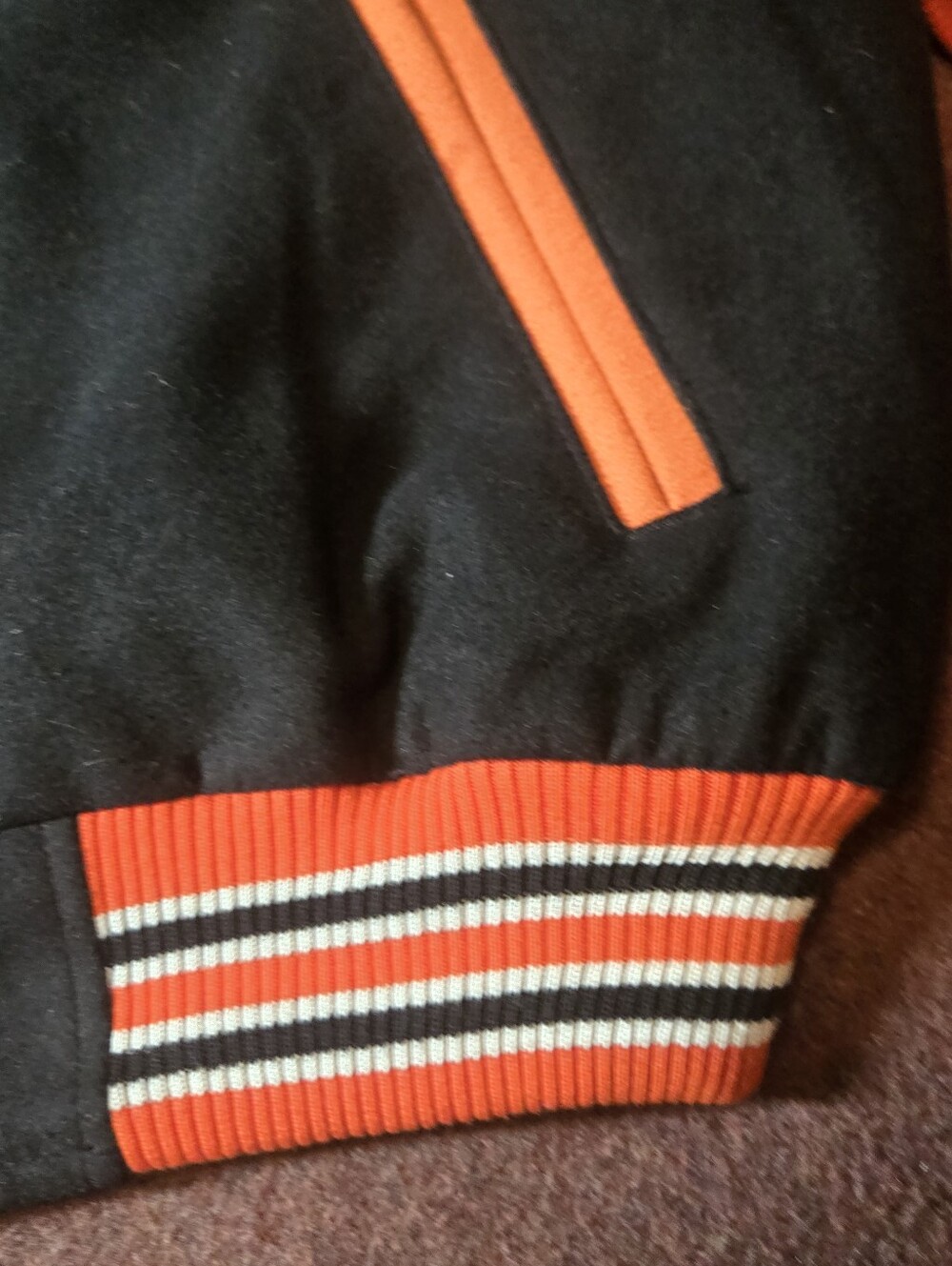 Francisco Giants Varsity Jacket G-III Sports by Carl Banks Collection Medium - Picture 6 of 16